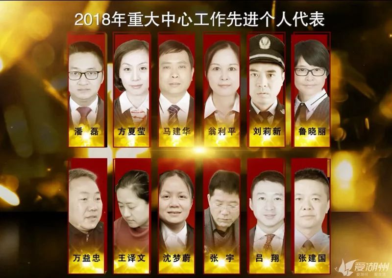 2018年重大中心工作先进个人代表吴兴区妙西镇党委书记包永良表示"为