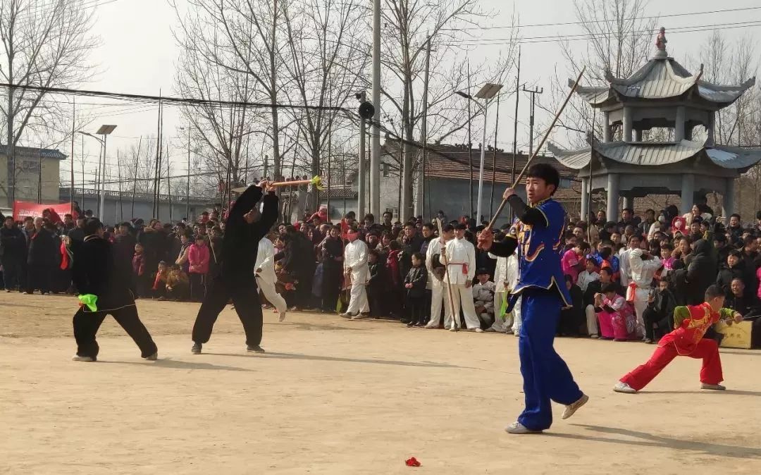 菏泽第九届梅花拳演武大会在鄄城县王坊村盛大举办