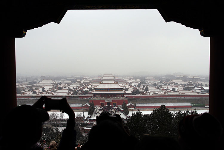 雪落故宮 古韻飄花 國際 第1張