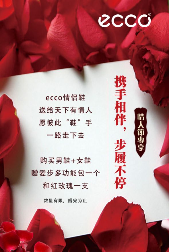 ecco情人节爱相随丨携手相伴步履不停