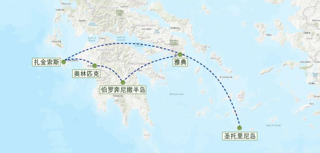 4/29价格:15200元/人希腊一地 伯罗奔尼撒半岛10天(希腊签)班期:4/30