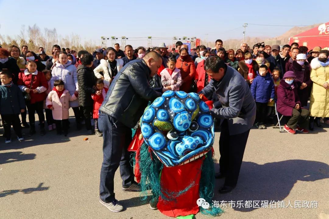 民俗社火闹新春 欢天喜地过大年_碾伯镇