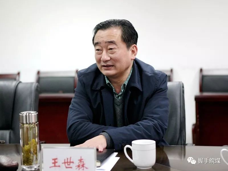 袁兆杰会见淮南矿业集团党委副书记总经理王世森