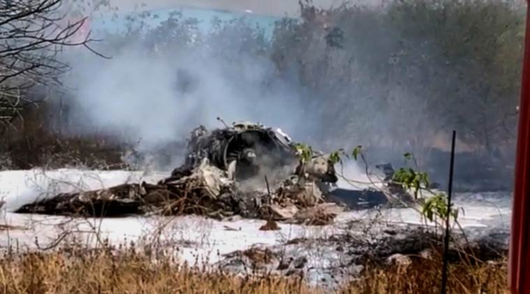 印度空軍一架米格-27戰機墜毀，半個月內連摔三架軍機 未分類 第1張