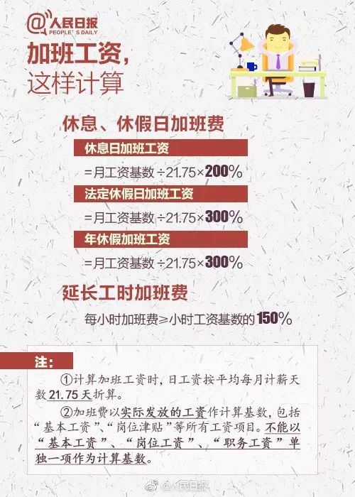 春节加班工资怎么算劳动怎么规定的在家工作算加班吗？？过年加班工资怎么算几倍加班费要缴个税吗？(图8)