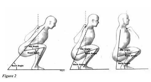 深蹲的几何透视分析