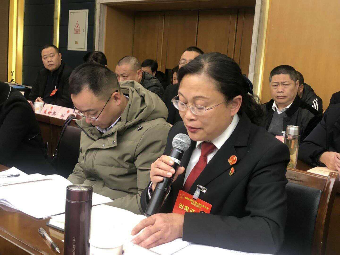 市人大代表 蒋玉平:要下大力气开展地方立法,要制定