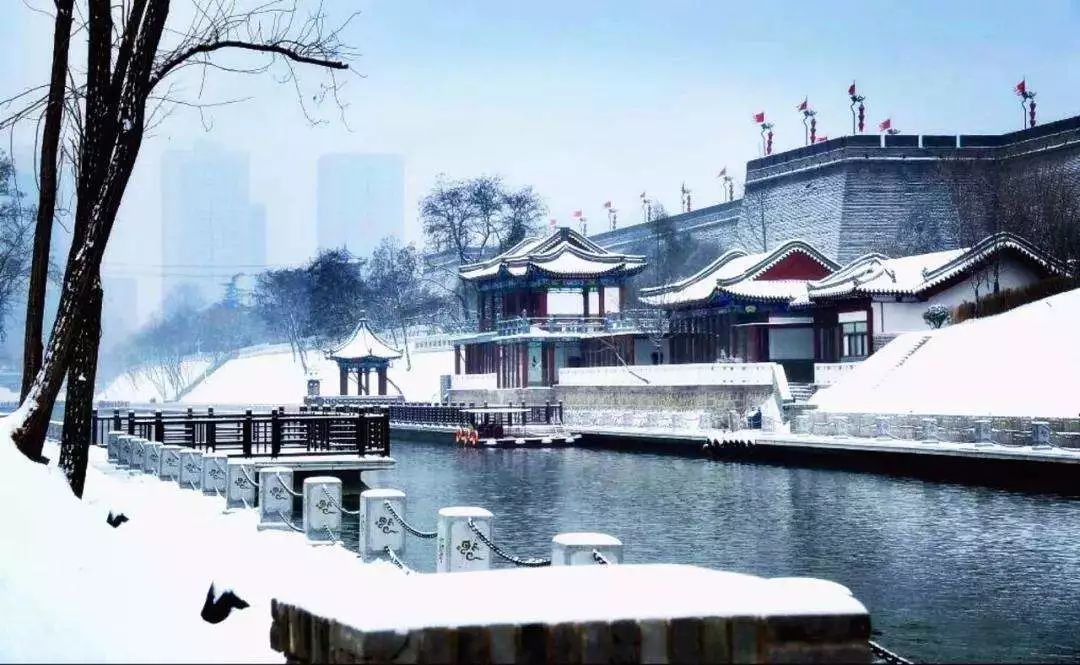 (图/西安雪景) "北京就变成了北平"