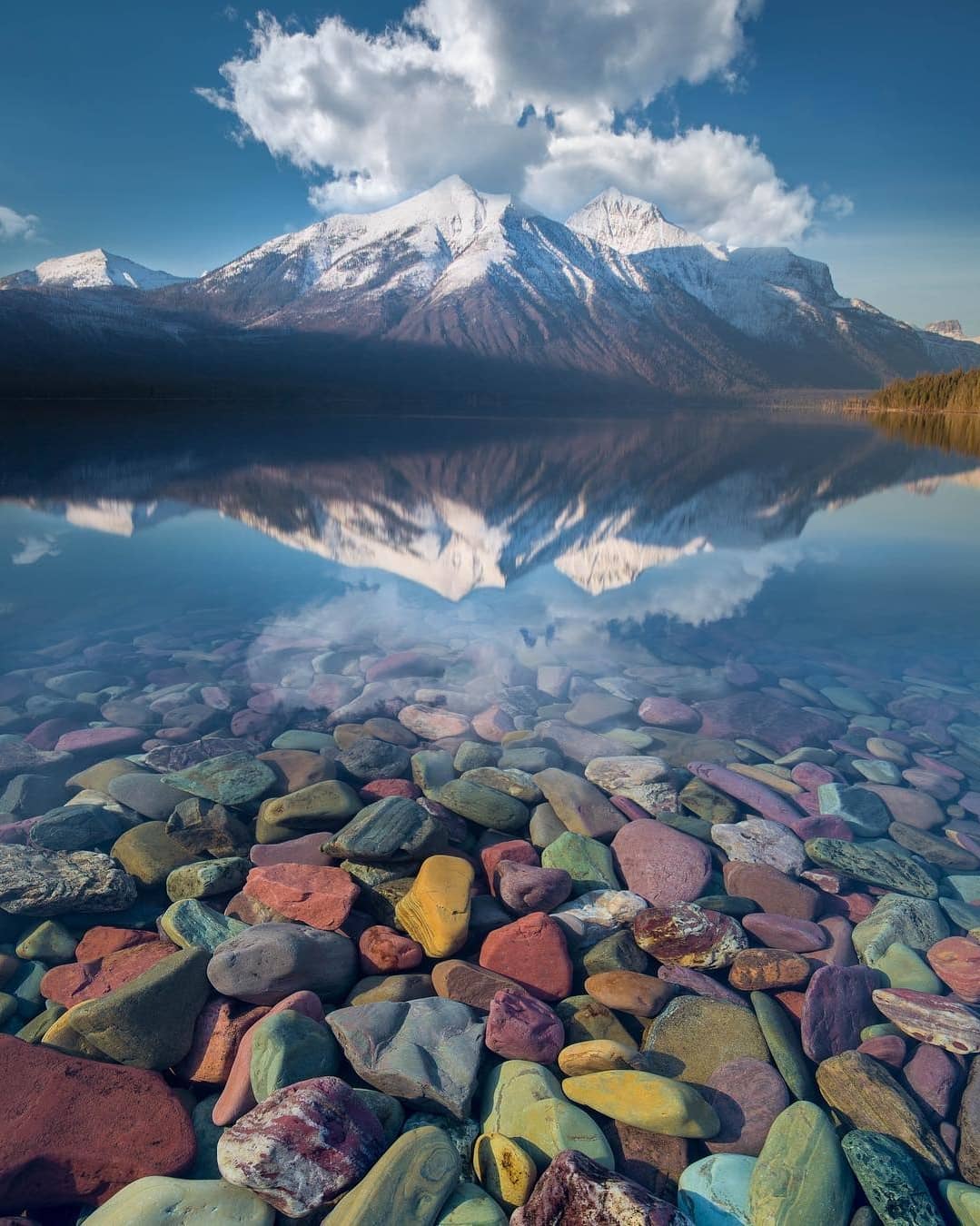 摄影欣赏:神奇的河流湖泊,倒映出五彩斑斓的世界