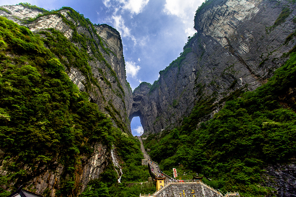 湖南张家界天门山在哪里,湖南长沙至张家界天门山旅游