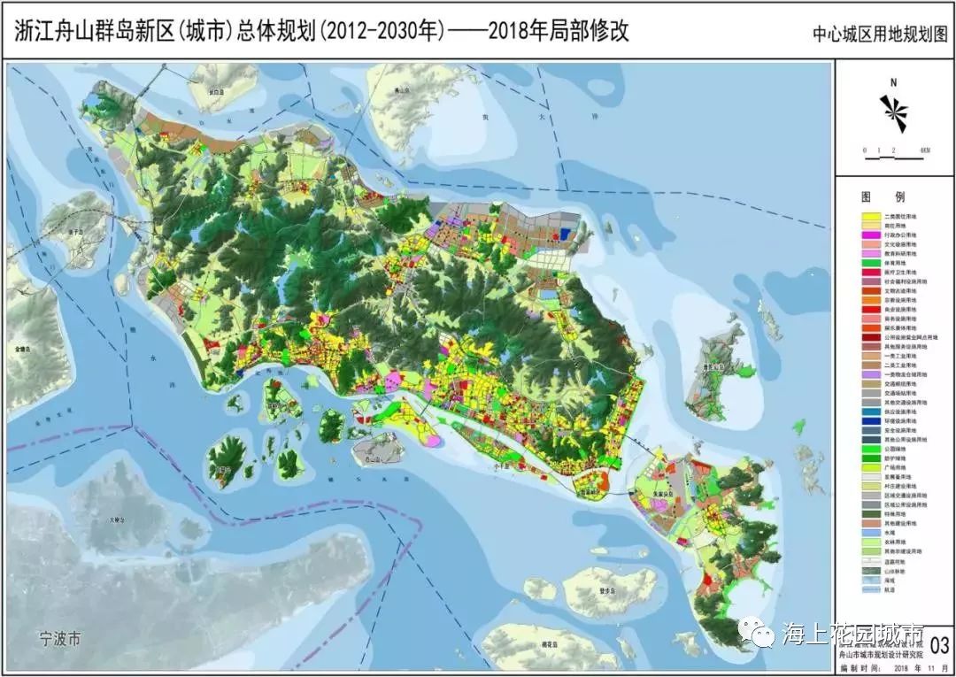 编制完成普陀山风景名胜区普陀山景区详细规划,桃花岛风景名胜区总体