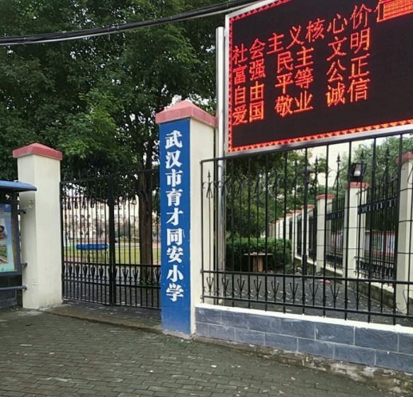 湖北省武汉市江岸区后湖四路26号武汉市育才同安小学武汉市育才行知