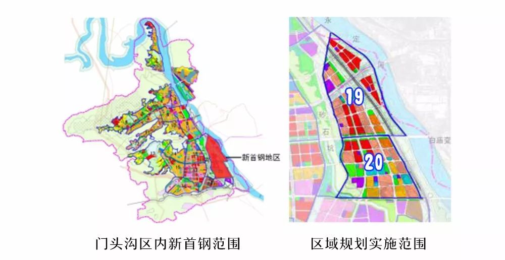 目前,这片区域内的规划实施情况如下(依据门头沟新城街区控规进行