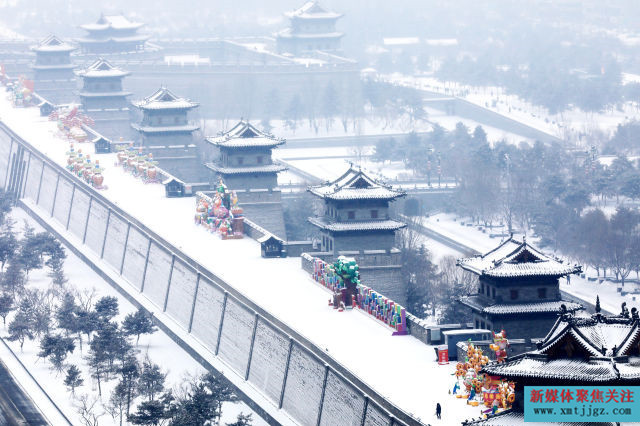 "雪吻"古都大同