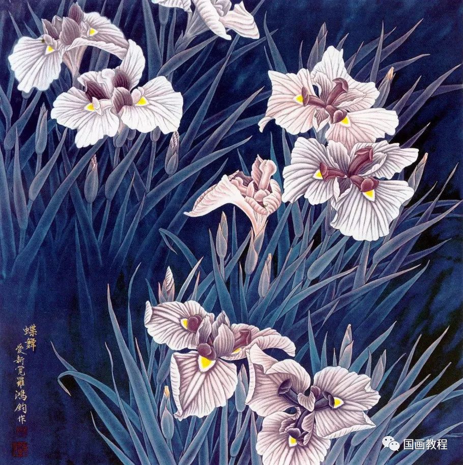 金鸿钧工笔重彩花鸟画(100幅),一饱眼福!