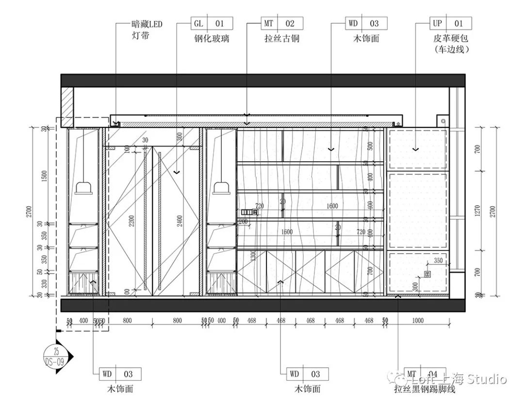 办公室立面图463 办公室展示柜大样63 前台立面63 前台大样