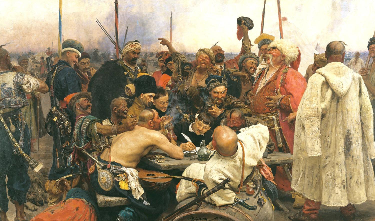 俄罗斯批判现实主义绘画大师——列宾油画作品欣赏