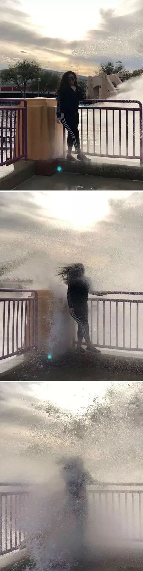 冷冷的冰雨在脸上胡乱地拍