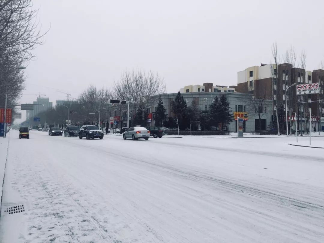 通辽人盼望的这场雪终于来了