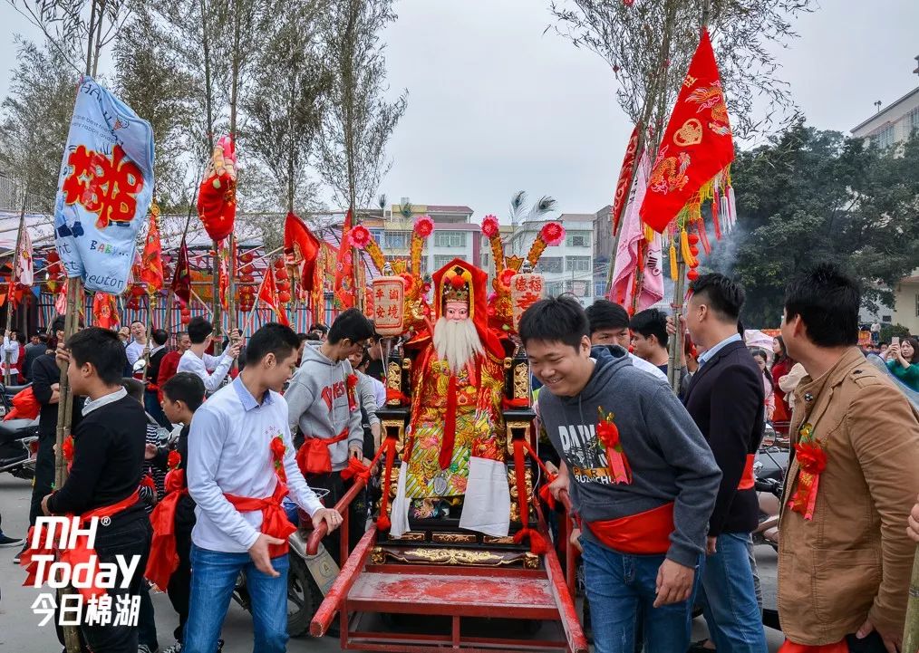 棉湖民俗新寨肉丸花粿引注目湖西锣鼓喧天营老爷