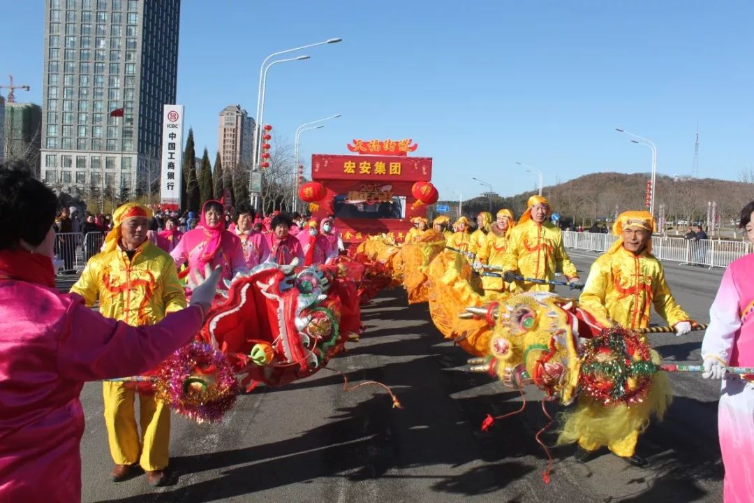 航拍美图正月大活报热闹踏春来今天文登这里嗨翻啦