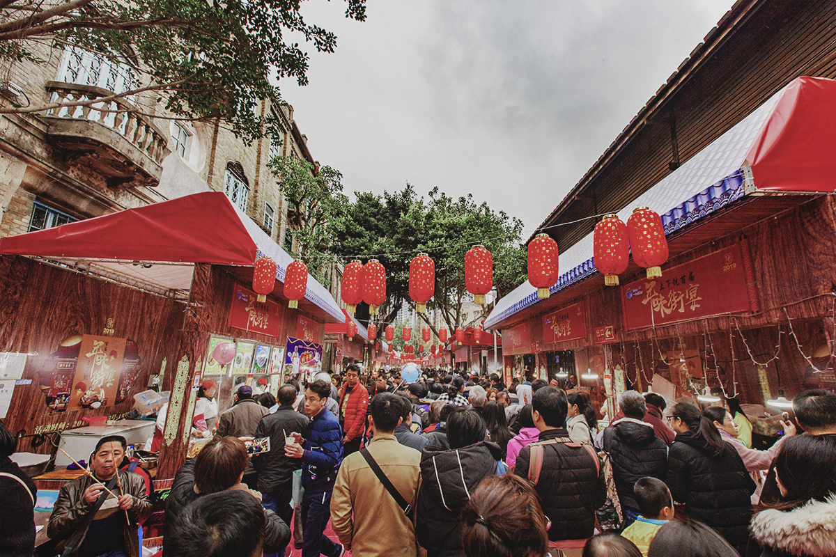 逛福州上下杭历史文化街区,面貌一新