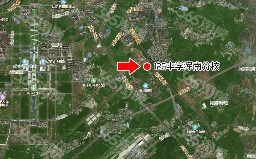 78其中126中学浑南分校建设地点在沈阳市浑南区,四至为东至沈本三街