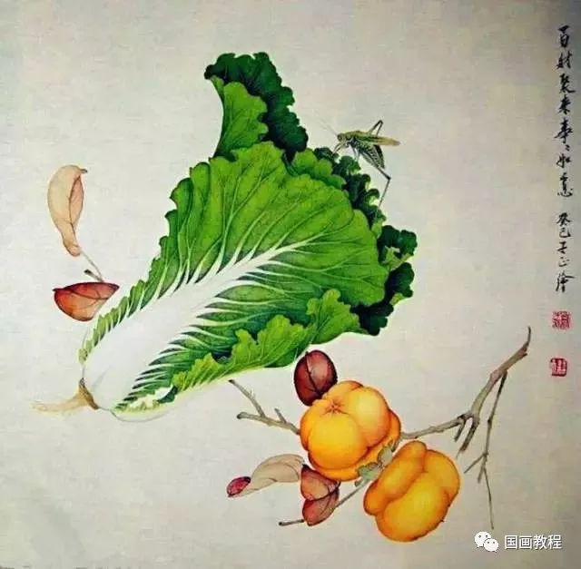 100幅白菜画,百看不厌!