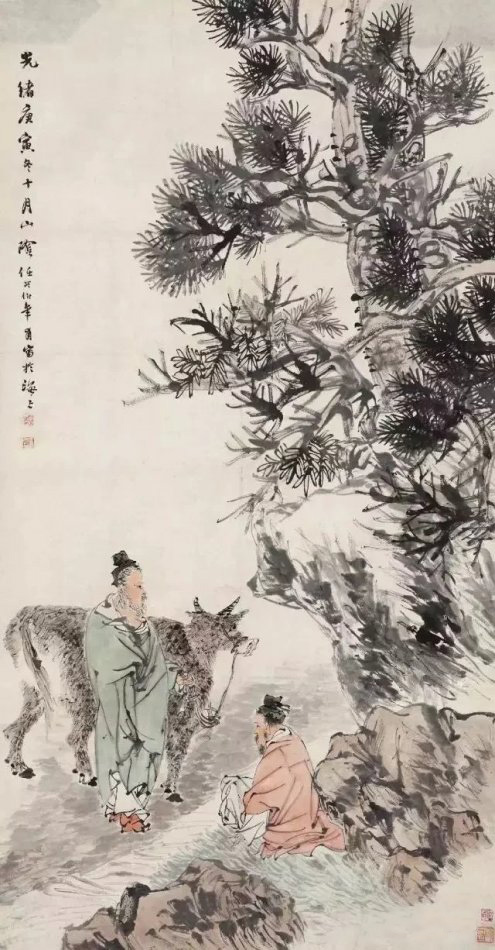 晚清时期著名画家,任伯年人物画精选