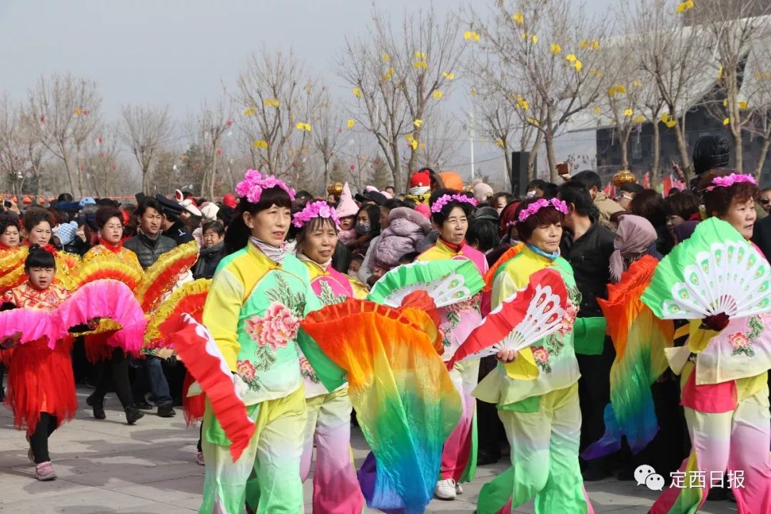 定西大型秧歌汇演刷新你的过年记忆