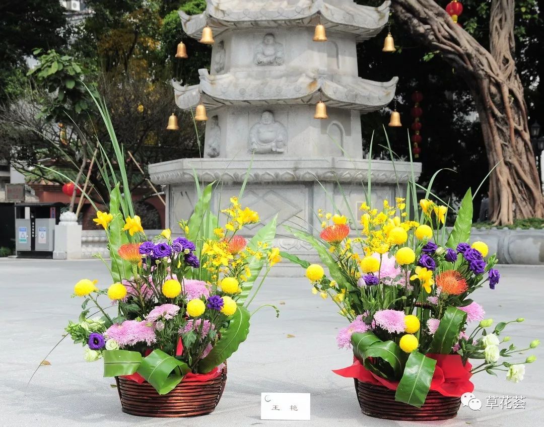 海幢寺2019己亥年新春佛前供花