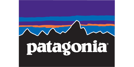 com) patagonia 的 logo 色彩我们都喜欢,山际线取自南美阿根廷和智利