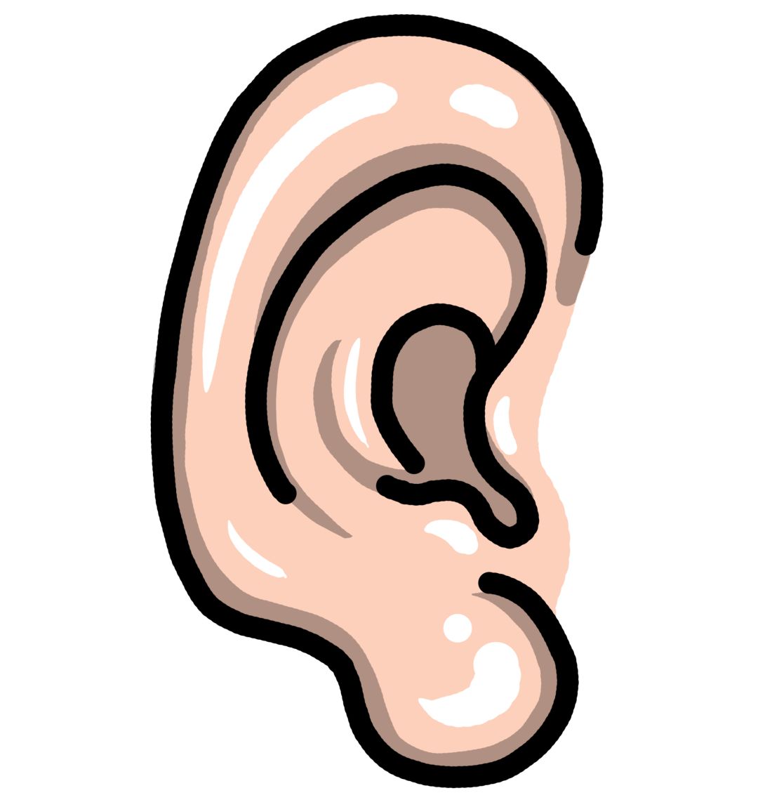急性の耳の痛みカラーボタンアイコン耳炎炎症 - イラストレーションのベクターアート素材や画像を多数ご用意 - イラストレーション, クリップアート, コンセプト - iStock