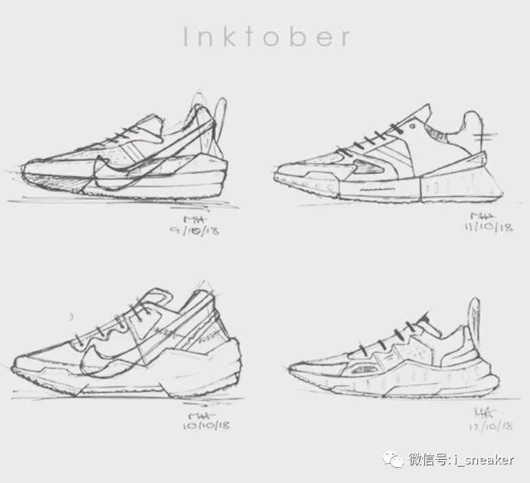 鞋設丨56張球鞋手繪稿賞析 搞笑 第42張