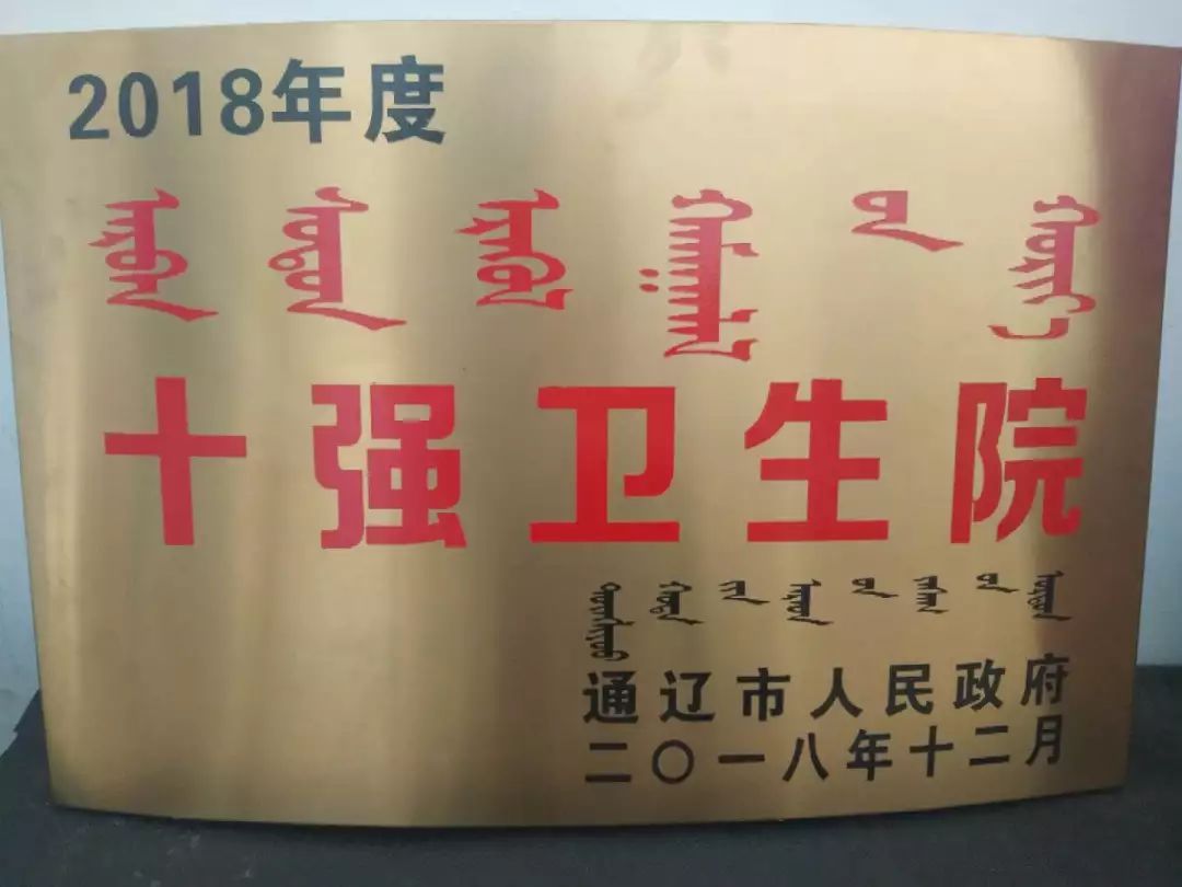 室分别被通辽市政府授予"十强卫生院"百佳卫生室"荣誉称号_嘎查村