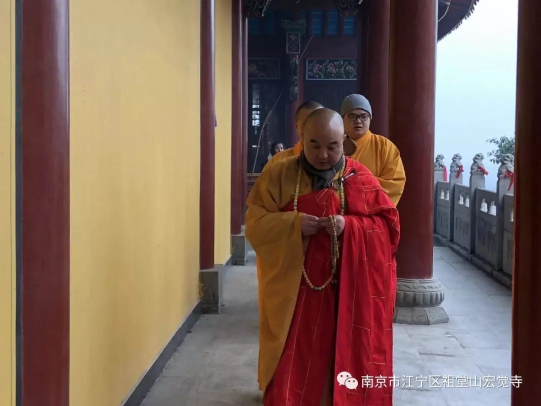 祈福——宏觉禅寺为上海华桓集团新年祈福圆满