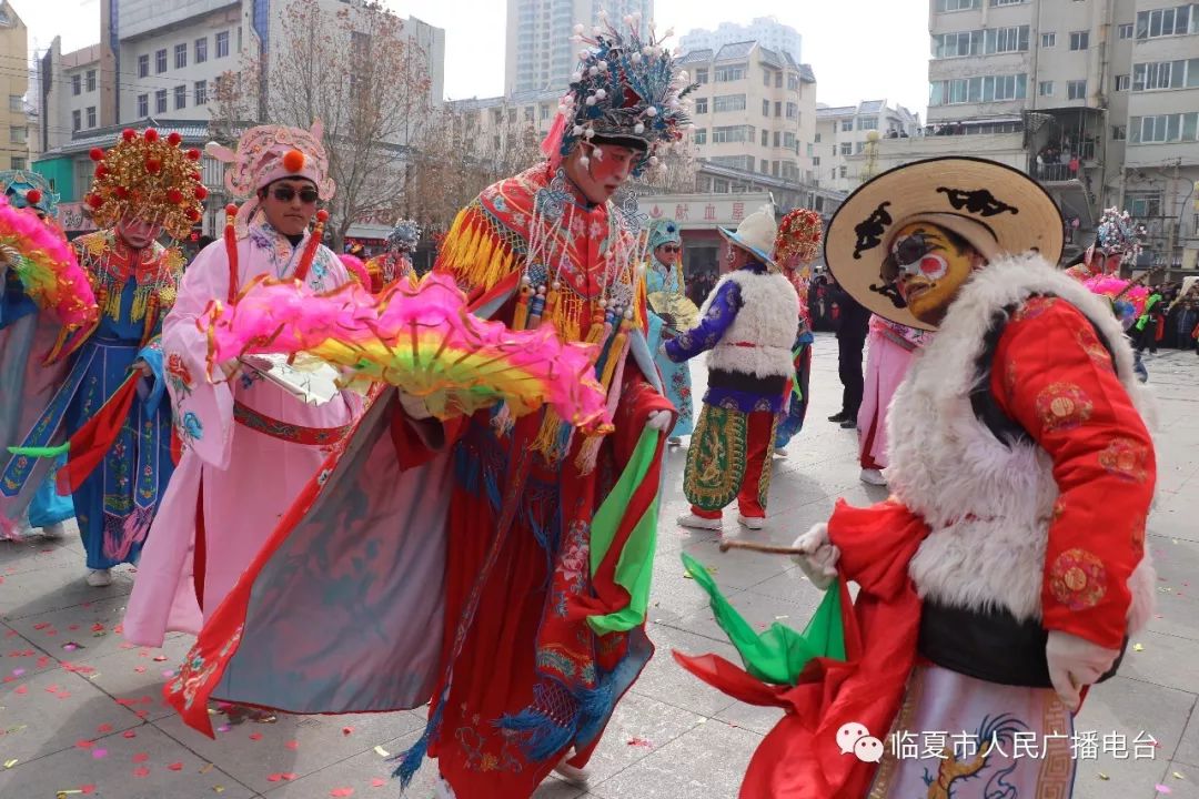 锣鼓喧天春意浓 秧歌欢腾闹佳节——临夏州2019新春秧歌汇演在我市