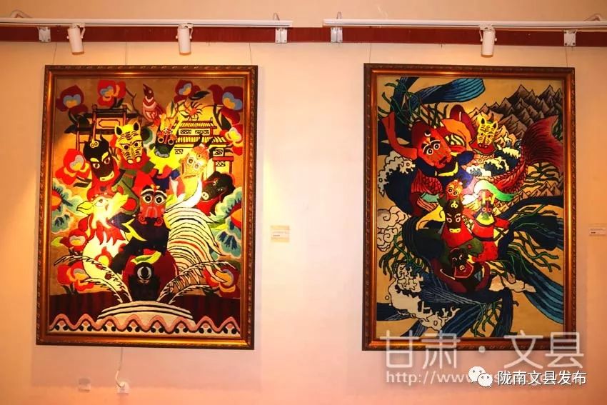 白马情61中国梦文县举办白马人民俗文化旅游创意作品展