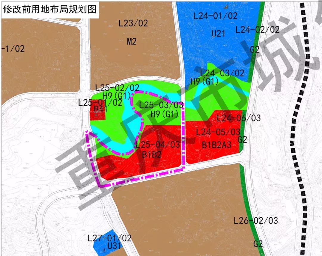 江北大石坝西彭组团等地块调规涉及容积率用地面积等