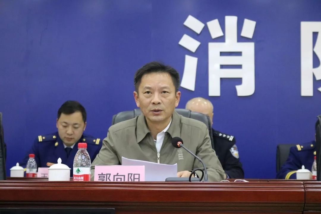 广东省消防总队罗云庆总工程师,东莞市郭向阳副市长出席东莞支队2019