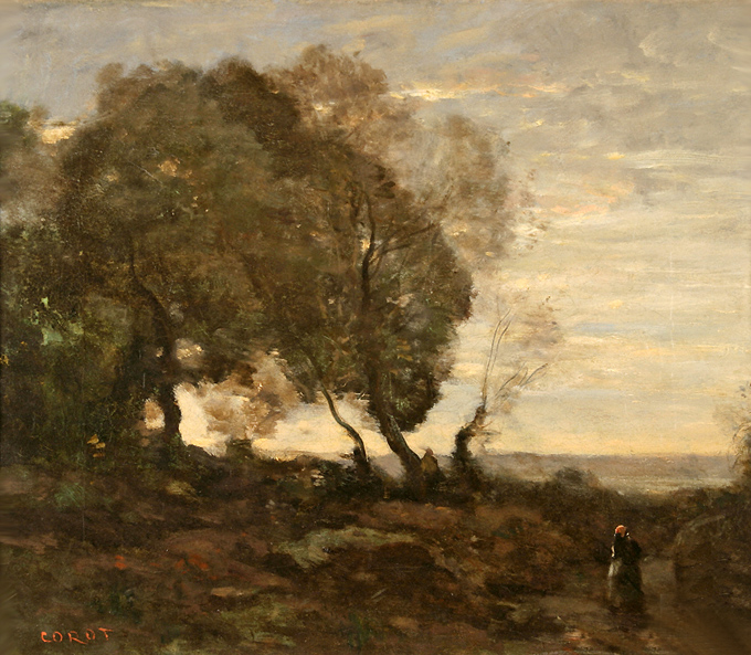 法国风景画家柯罗 jean baptiste camille corot