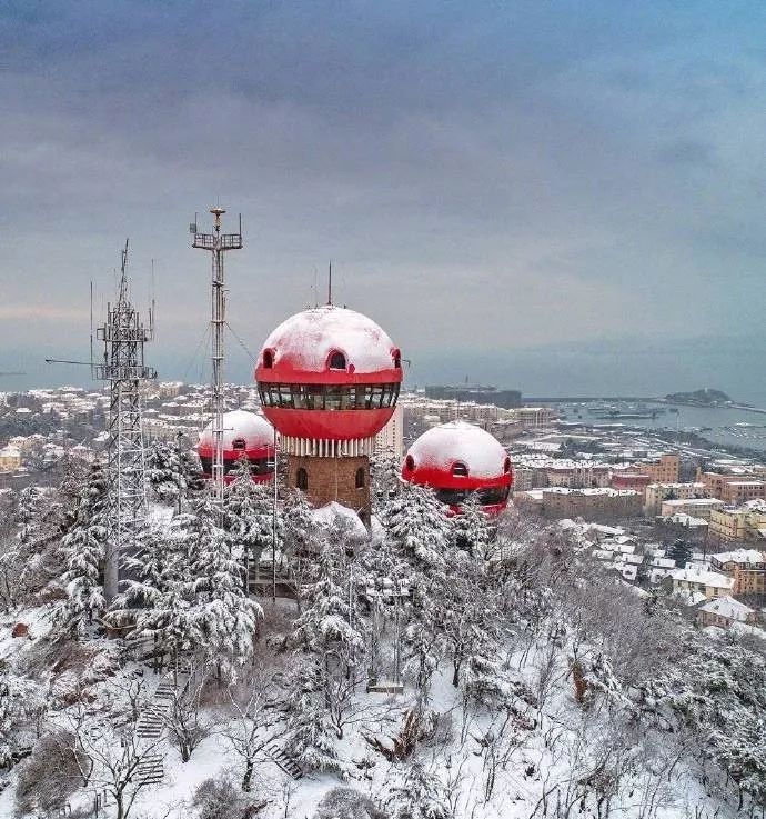 醉美青岛雪景!