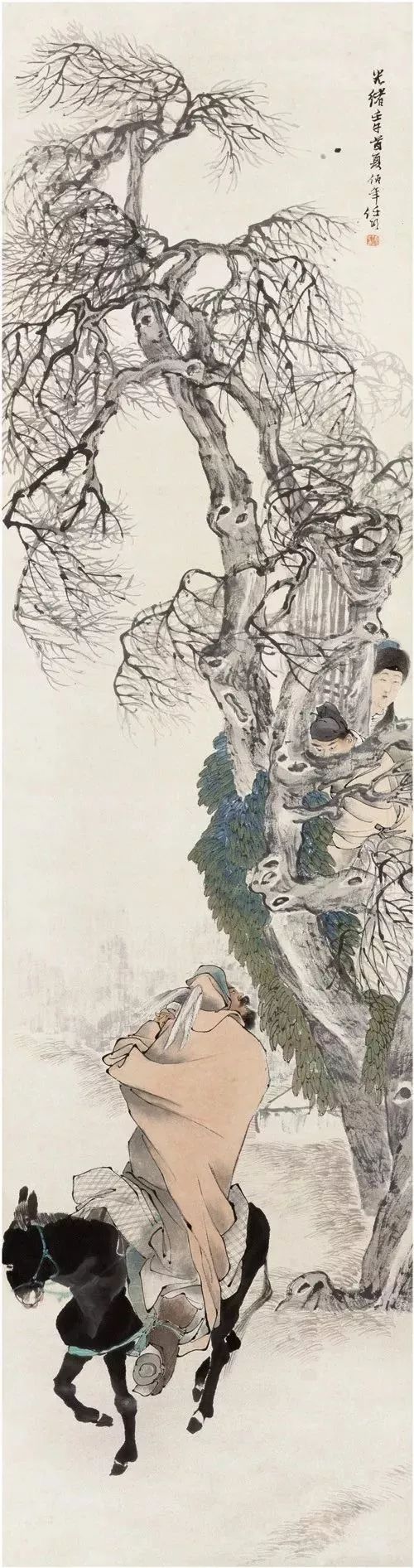 任伯年人物画作品欣赏他为中国人物画开启了一个新的纪元,引领并指引