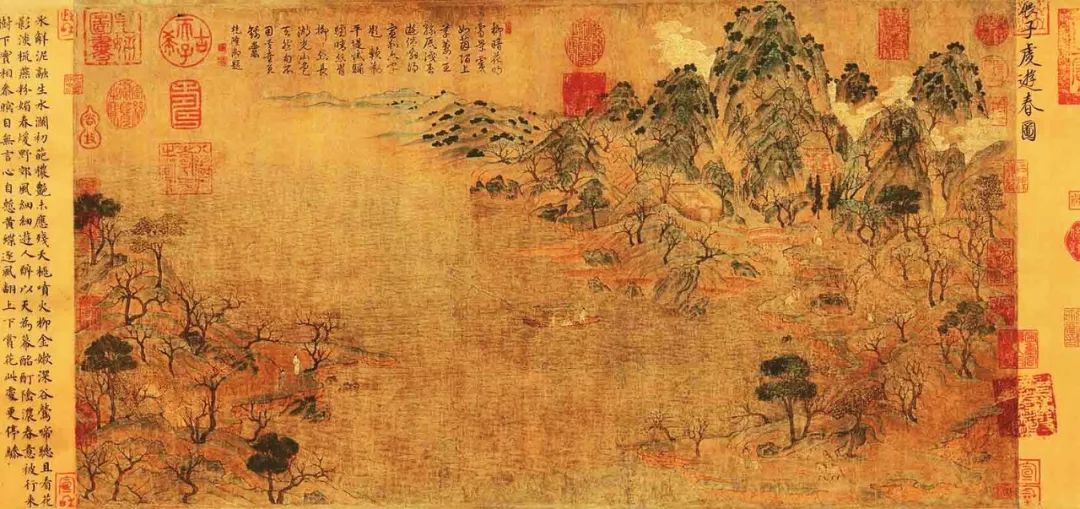 在这初春时节,让我们一起看看中外艺术家们如何在绘画作品中,渲染