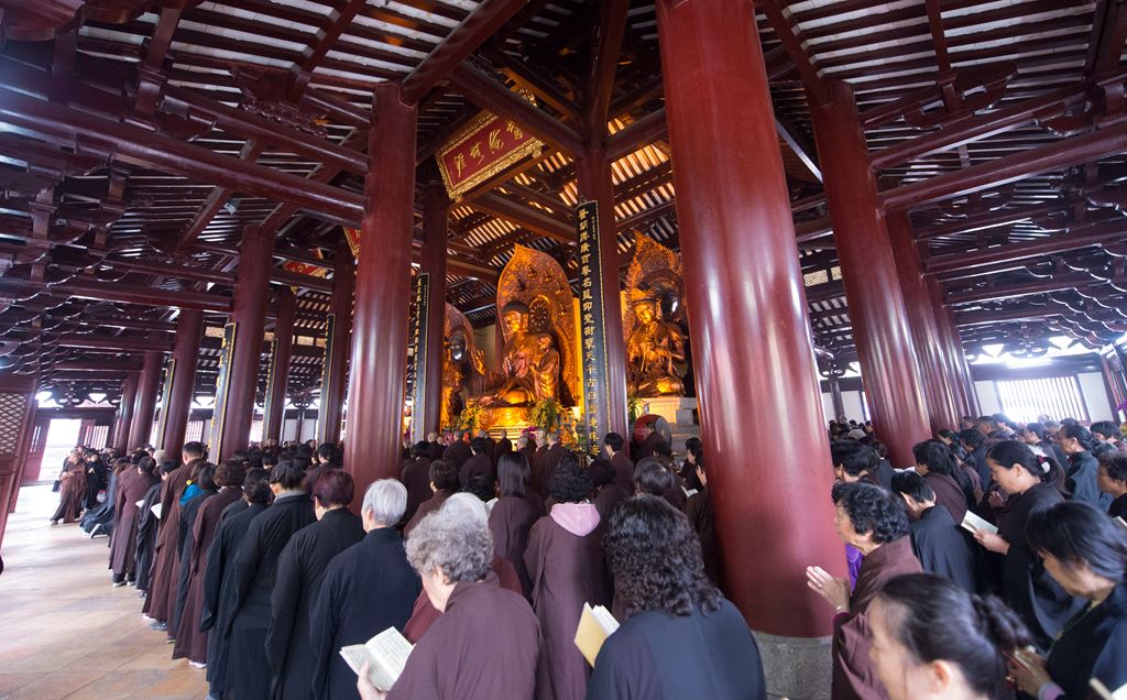 喜迎元宵,广州光孝寺举行四圣供仪