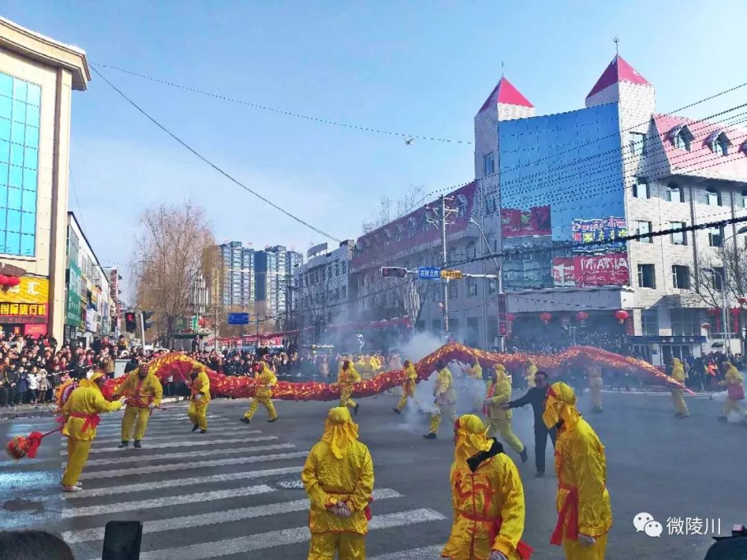 今天上午,陵川县城"游行"啦!你去看了吗?