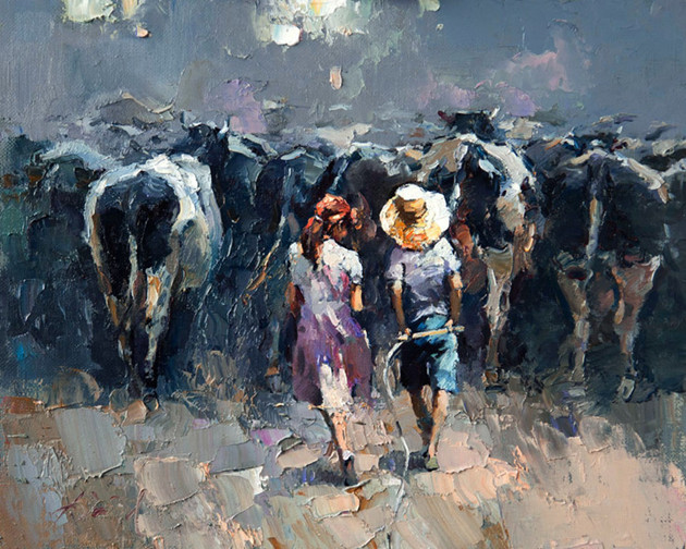 俄罗斯画家alexi zaitsev 的绝美油画100幅