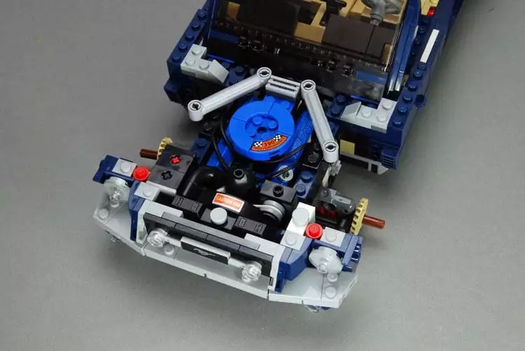 乐高lego 10265 ford mustang 测评已到,前轮可转向!