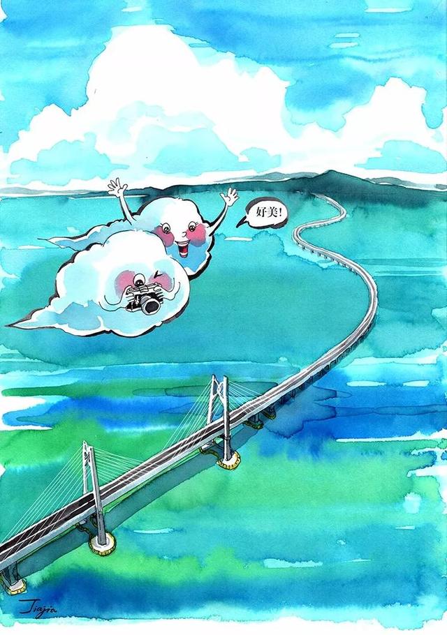 漫画丨习近平总书记点赞的港珠澳大桥,背后有着怎样的