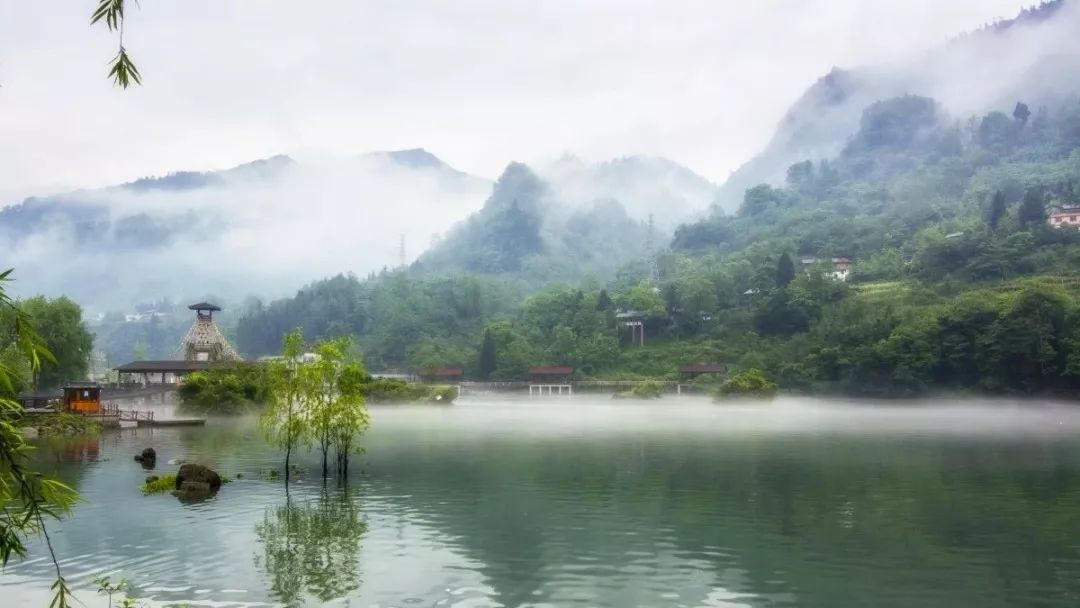 烟雨三江